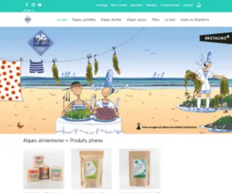 Algues-Alimentaires.com(Boutique) Screenshot