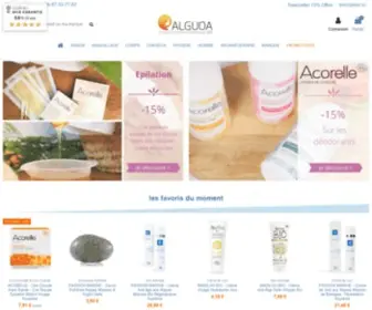 Alguoa.com(Cosmétique Bio) Screenshot