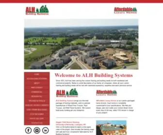 ALH-Building.com(ALH Building Systems) Screenshot