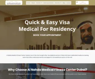 Alhabbaidkh.ae(Al Nahda Medical Fitness Center Dubai) Screenshot