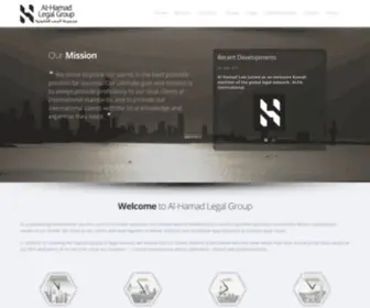 Alhamadlaw.com(Al Hamad) Screenshot