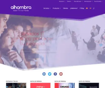 Alhambra-Eidos.com(Servicios IT para proteger tu negocio) Screenshot