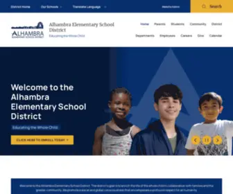 Alhambraesd.org(Alhambra Elementary School District) Screenshot