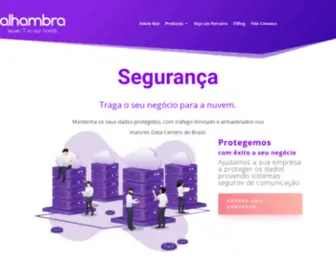 Alhambrait.com.br(Serviços de TI para proteger o seu negócio) Screenshot