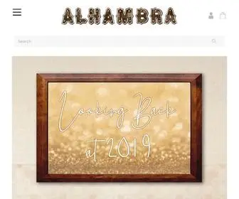 Alhambrastyle.com(Home page of Alhambra) Screenshot