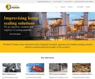 Alhamdtrader.com(Al Hamd Trader) Screenshot