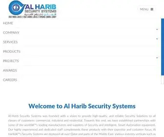 Alharibsecurity.com(Al Harib Security Systems) Screenshot