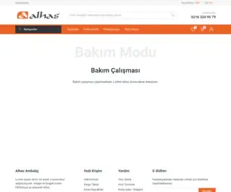 Alhasambalaj.com(Ambalaj Ve Temizlik Malzemelerin Tek Adresi) Screenshot