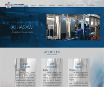 Alhasawi.com(Alhasawi Group of company) Screenshot