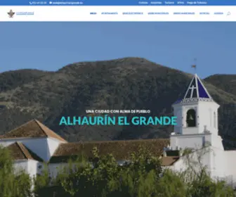 Alhaurinelgrande.net(Una ciudad con alma de pueblo) Screenshot