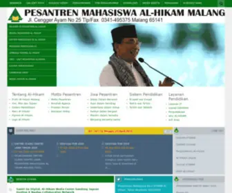 Alhikam.ac.id(PESANTREN AL) Screenshot