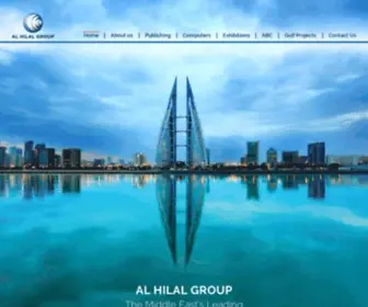 Alhilalgroup.com(Al Hilal group) Screenshot