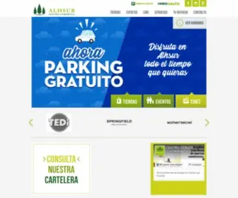 Alhsur.com(Alhsur Centro Comercial en La Zubia) Screenshot