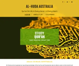 Alhudaaustralia.com(Al-Huda Australia) Screenshot