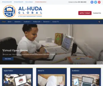 AlhudaGlobalschool.org(An Online Islamic School) Screenshot