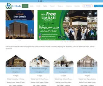 Alhudagroup.com.pk(One of the best Travels Agency in Pakistan) Screenshot