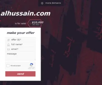 Alhussain.com(Hussainiyat Al) Screenshot