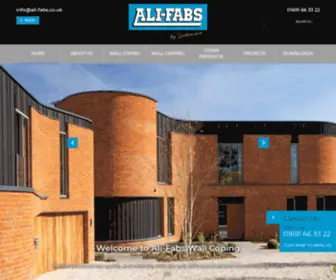 Ali-Fabs.co.uk(Wall Coping) Screenshot