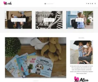 Ali-ISH.com(Fashion, travel, motherhood) Screenshot