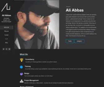 Aliabbas.tech(علي) Screenshot