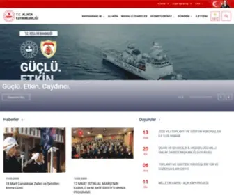 Aliaga.gov.tr(Aliağa) Screenshot