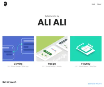 Alialithinks.com(Ali Ali) Screenshot