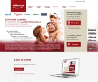 Aliancaadm.com.br(Aliança) Screenshot