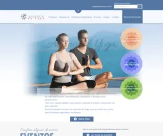 Aliancadoyoga.com.br(Alianca do Yoga) Screenshot