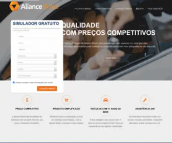 Aliancebrasil.com.br(Aliance Brasil) Screenshot