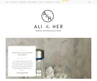 Aliandher.com(Ali & Her) Screenshot