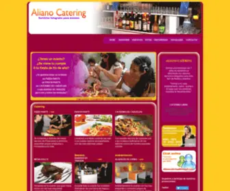 Alianocatering.com.ar(Alianocatering) Screenshot