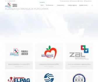 Alianza.com.mx(Alianza Estratégica Portuaria) Screenshot
