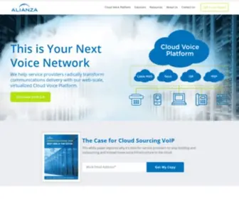 Alianza.com(Cloud Communications Platform for Service Providers) Screenshot
