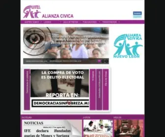 Alianzacivica.org.mx(ALIANZA C) Screenshot