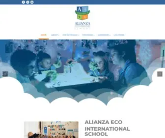 Alianzaecoschool.com(Alianza Eco International School) Screenshot
