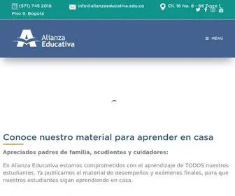 Alianzaeducativa.edu.co(ALIANZA EDUCATIVA) Screenshot