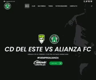 Alianzafc.net(Web Server's Default Page) Screenshot