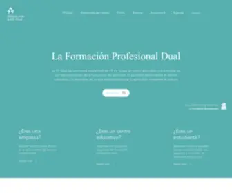 Alianzafpdual.es(Alianza para la FP Dual) Screenshot