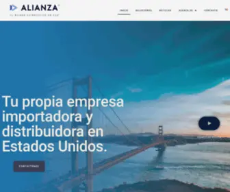 Alianzaimporters.com(Alianza Importers) Screenshot