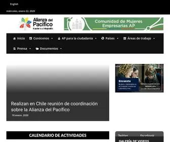 Alianzapacifico.net(Alianza del Pac) Screenshot