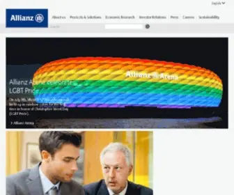 Alianz.com(Allianz) Screenshot