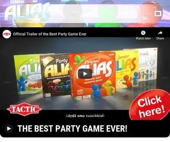 Alias.eu(Official Alias board games) Screenshot