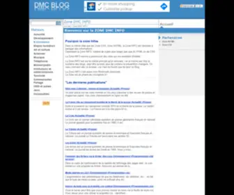 Aliasdmc.com(Zone DMC INFO) Screenshot