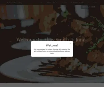 Aliassmithandjonesoceanside.com(Alias Smith & Jones) Screenshot
