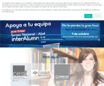 Aliatuniversidades.com.mx(Universidades y Preparatorias México) Screenshot