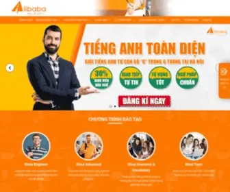 Alibabaenglish.edu.vn(Alibaba English Center) Screenshot