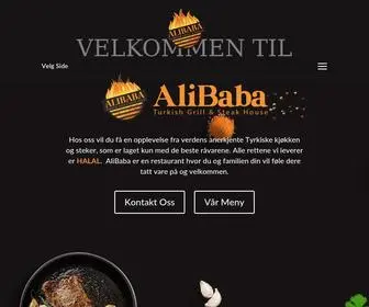 Alibabarestaurant.no(Alibaba Restaurant) Screenshot