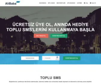 Alibabasms.com(Toplu) Screenshot