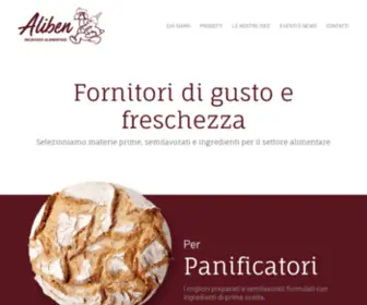 Aliben.it(Distributori per il settore alimentare) Screenshot