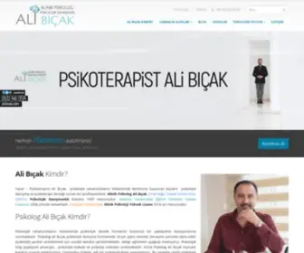 Alibicak.com(Psikolog Antalya) Screenshot